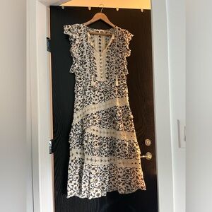 SEA New York dress cream/yellow